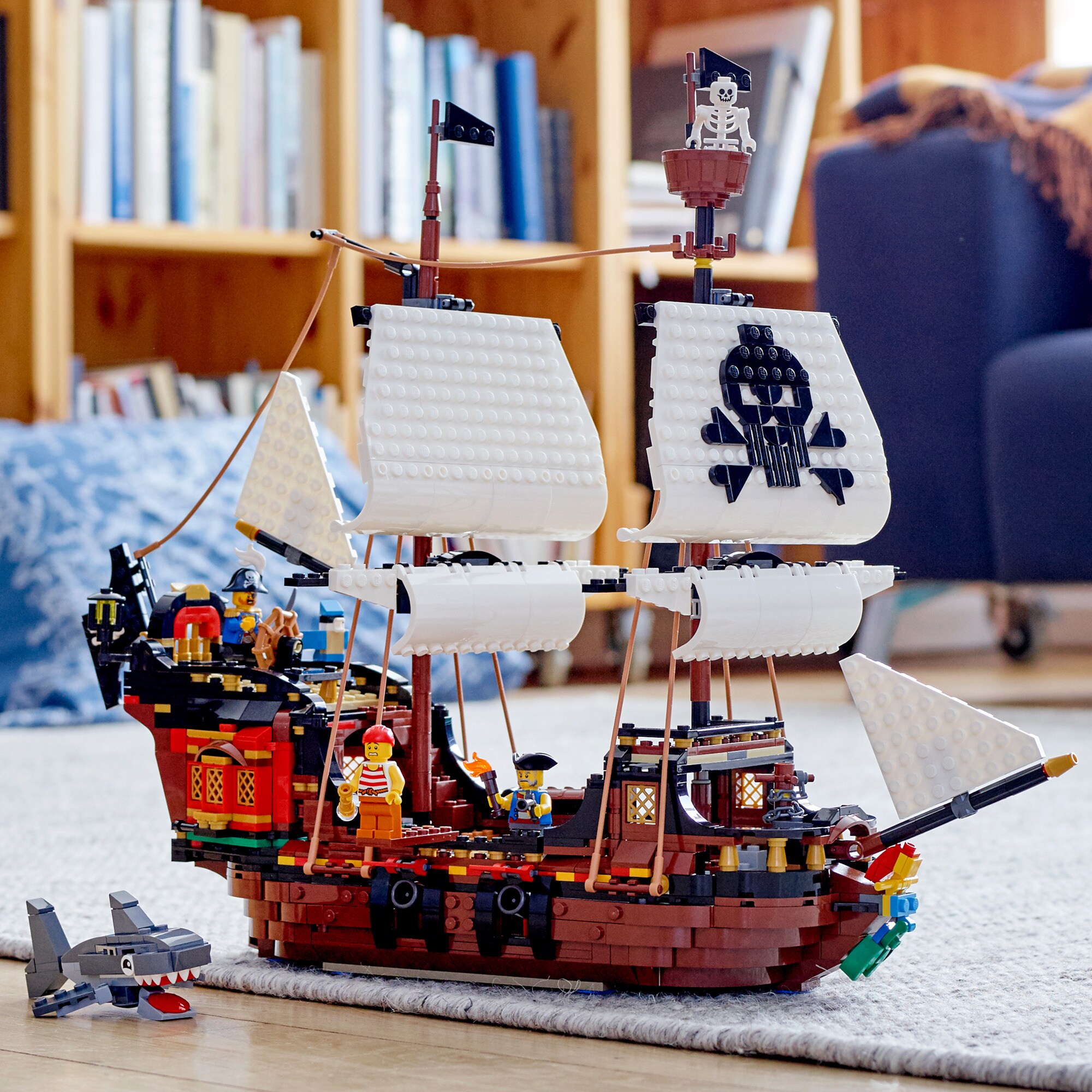 LEGO Konstruktionsspielzeug Creator Piratenschiff