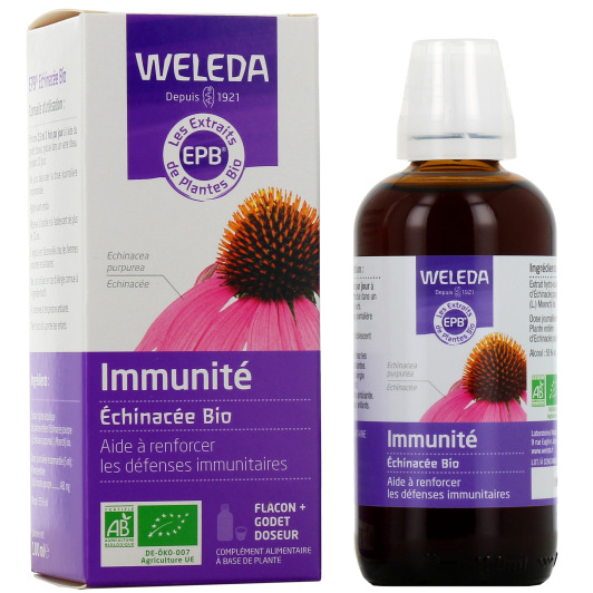 Complément alimentaire Immunité Weleda EPB Echinacée Bio