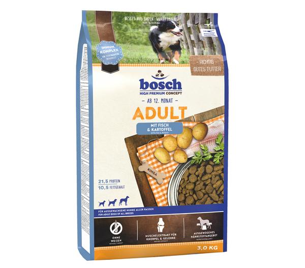 bosch Trockenfutter für Hunde Adult, Fisch &