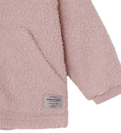 Mini A Ture Fleecejacke - Teddy - MatLiff - Cloudy Rose