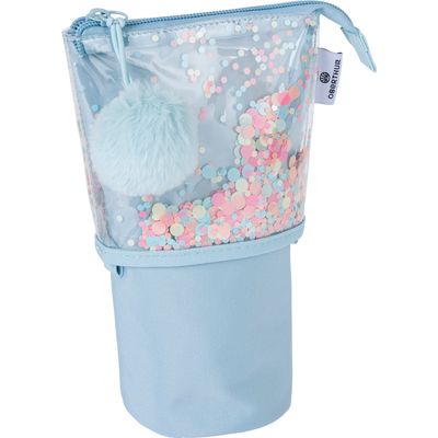 Trousse rétractable Confettis - 1 compartiment - différents modèles disponibles - Oberthur