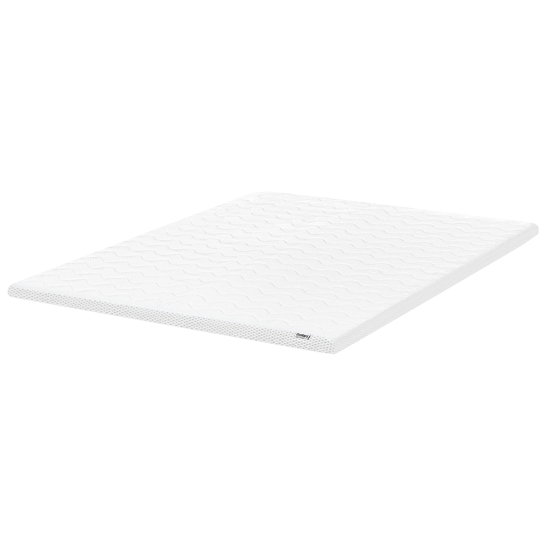 Beliani - FROSTY - Matrastopper - Wit - 160 x 200 cm - Gel
