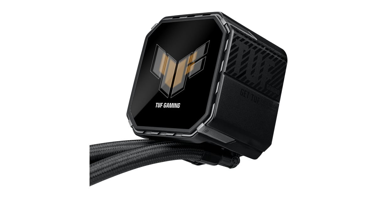 ASUSTUF Gaming LC III 360 ARGB LCD waterkoeling  (Zwart)