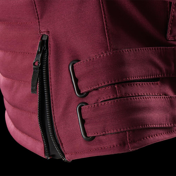 Furygan - Blouson femme Ice Track Lady Bordeaux / Noir