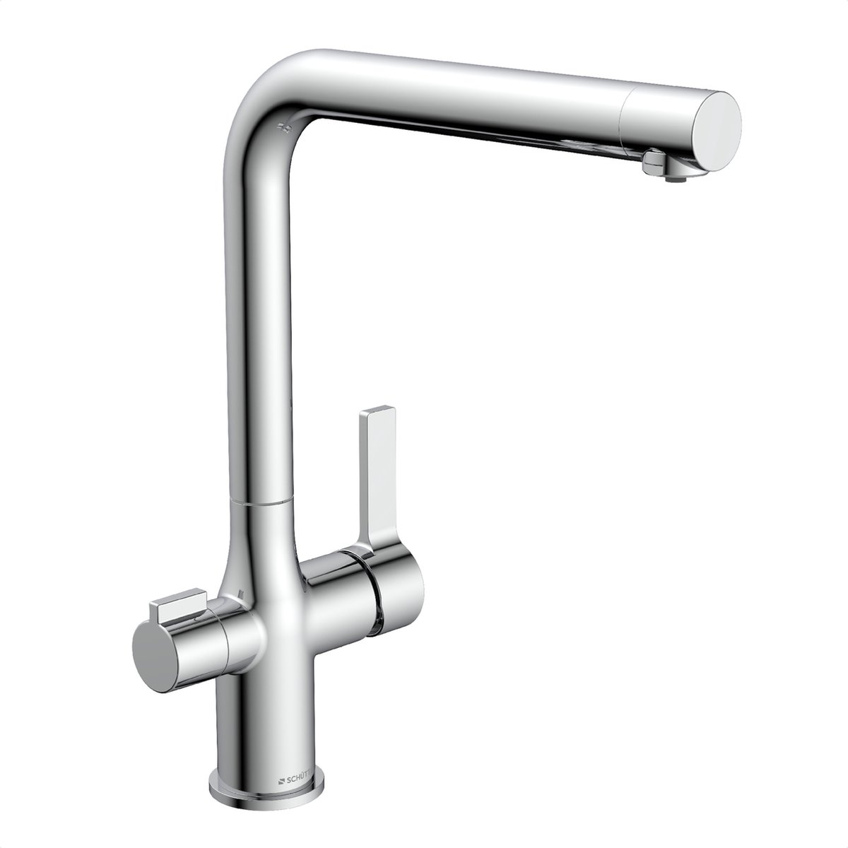 Schutte Aquastar keukenkraan met filtersysteem chroom