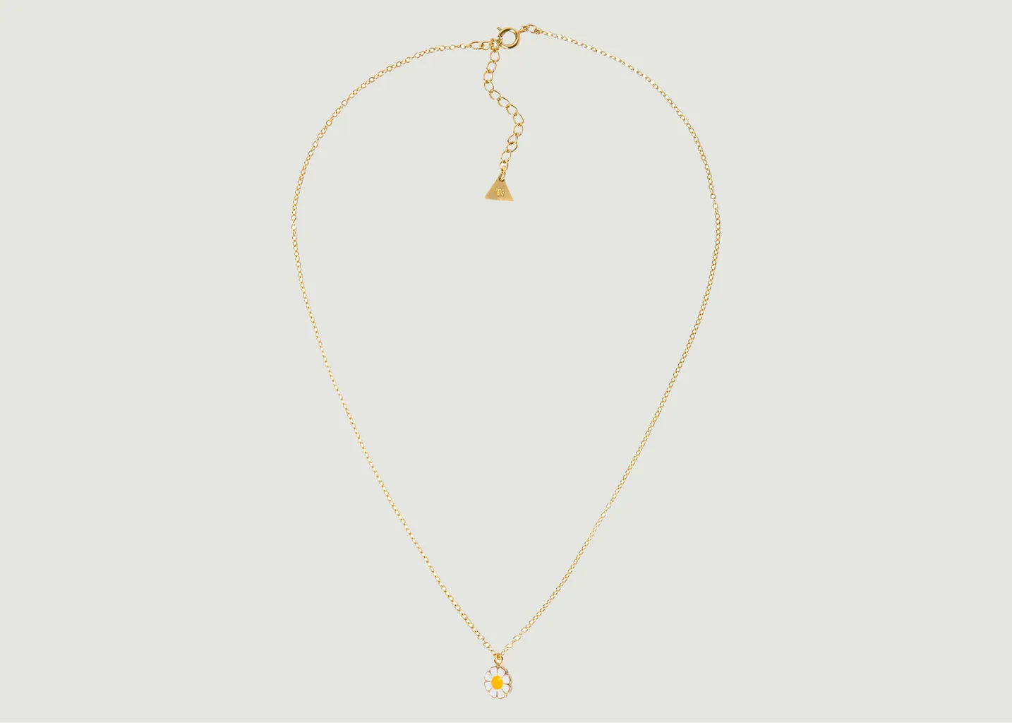 Collier doré petite marguerite Wilhelmina Garcia