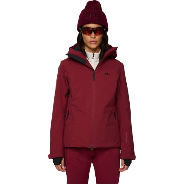 Veste de ski J.LINDEBERG W STARLING JACKET CABERNET