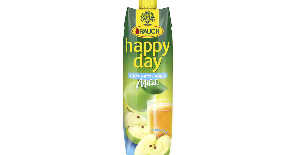 Rauch Happy Day Milder Apfel 1,0 Liter (Einweg)