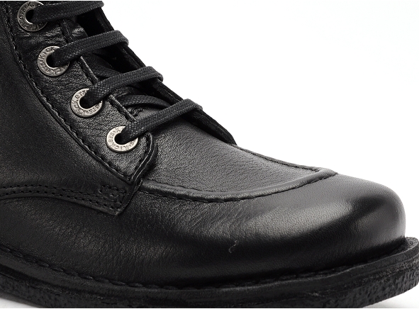 Kickers bottes plates femme meetkiknew noir