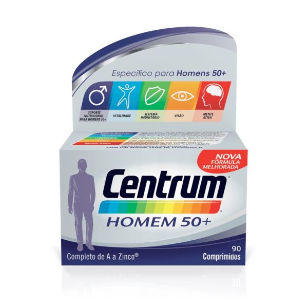Centrum Homem 50  90 Comprimidos