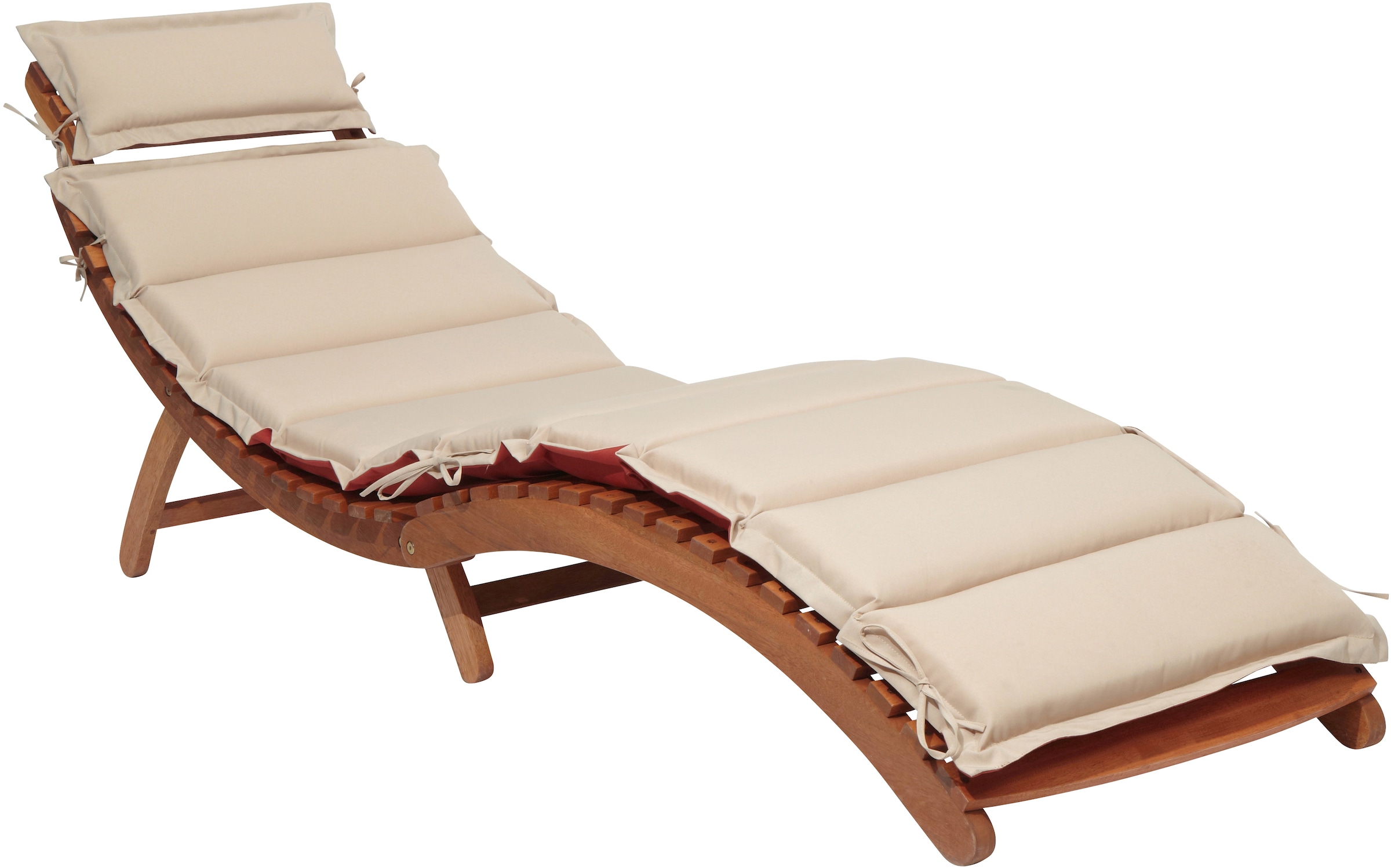 MERXX Gartenliege »Havanna« Eukalyptusholz, klappbar, FSC® Mix