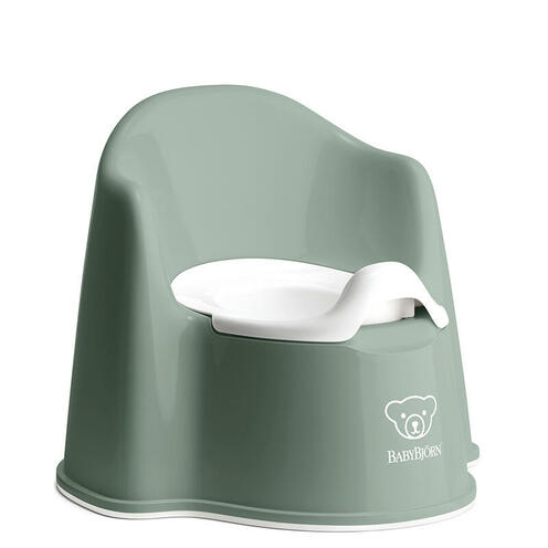 Pot Fauteuil Vert Profond/Blanc - BABYBJÖRN
