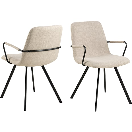 Selina spisebordsstol - beige