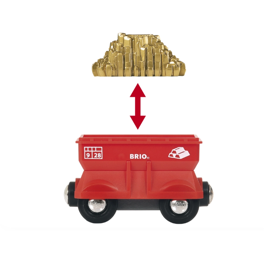 BRIO® WORLD Große Goldmine mit Sound-Tunnel 33889