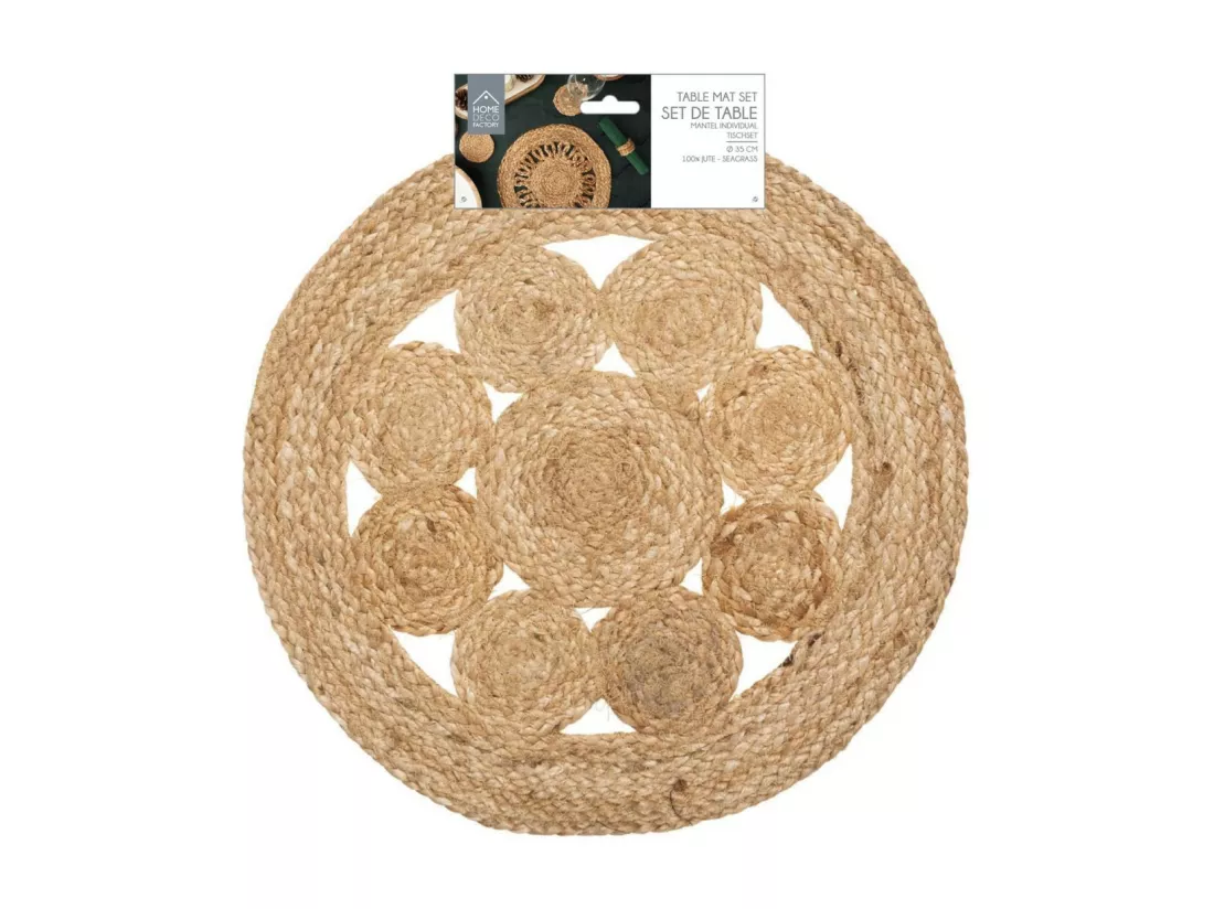 Set de Table Rond Déco 