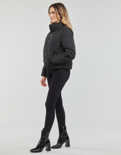 Vila - VITATE L/S SHORT PUFFER JACKET - Noir