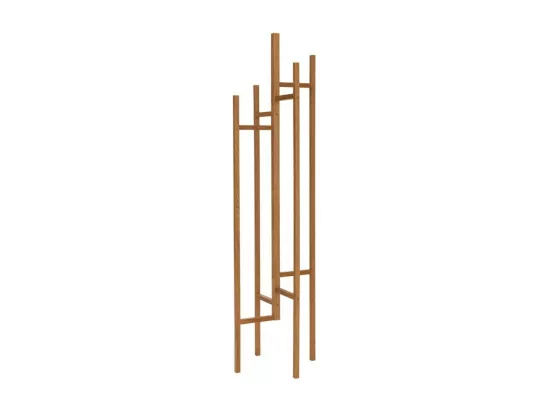 Eigen - Porte-manteaux design bois massif - Bois clair