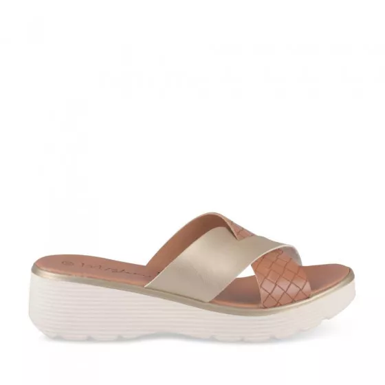 Mules COGNAC LADY GLAM