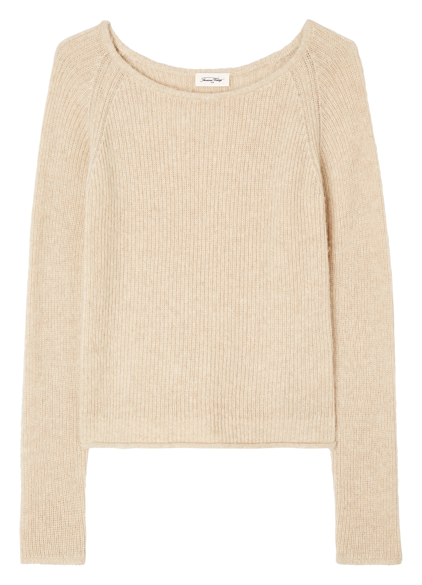 FALYDAY - Pull droit en maille | Beige