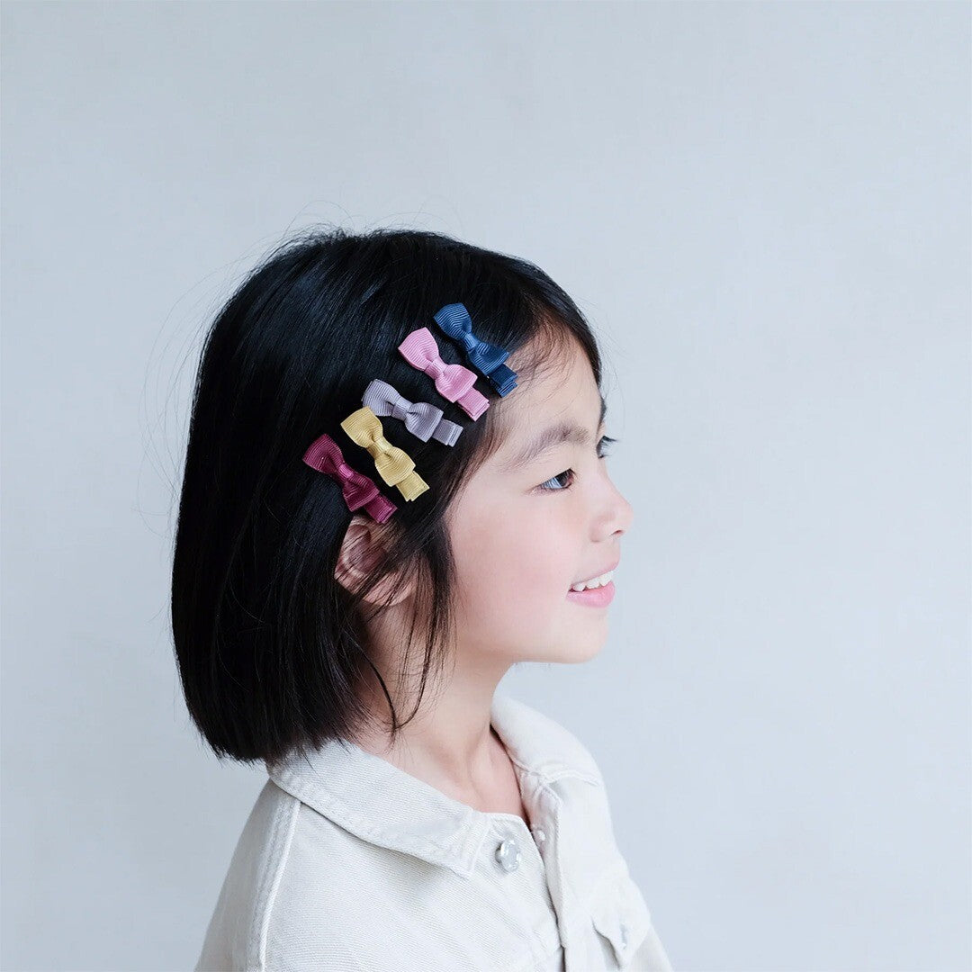 Mimi & lula haarclipjes martha bow - 5st
