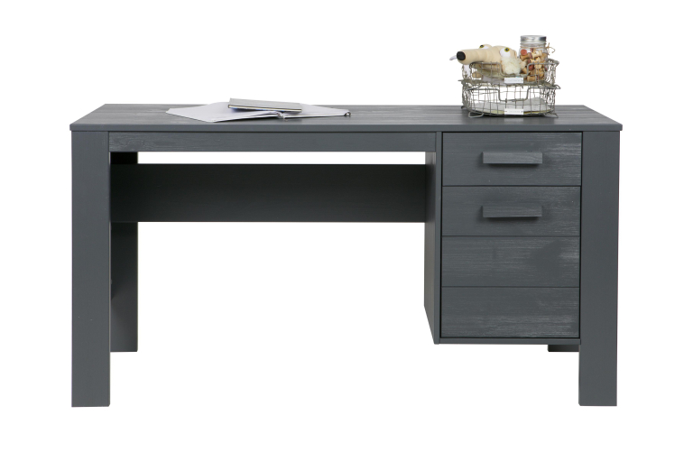 WOOOD Dennis bureau betongrijs
