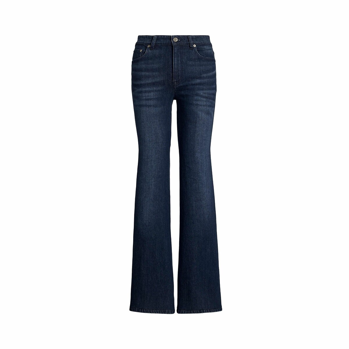 LAUREN RALPH LAUREN<br>Calça jeans flare retrô