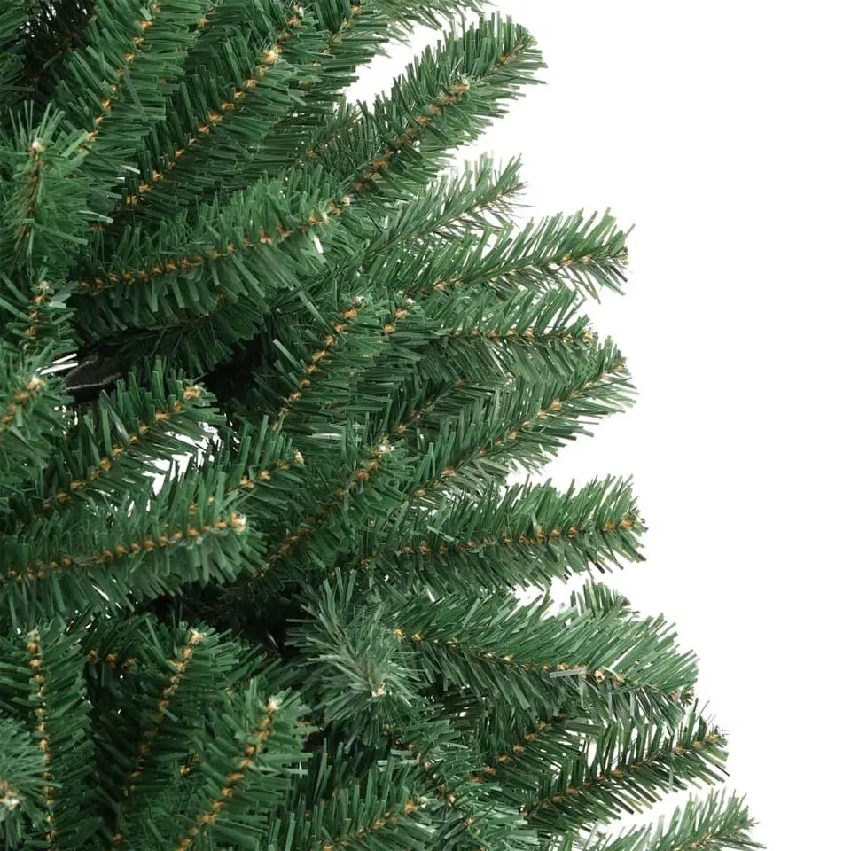 vidaXL - Gescharnierde Kunstkerstboom - Groen - 180 cm