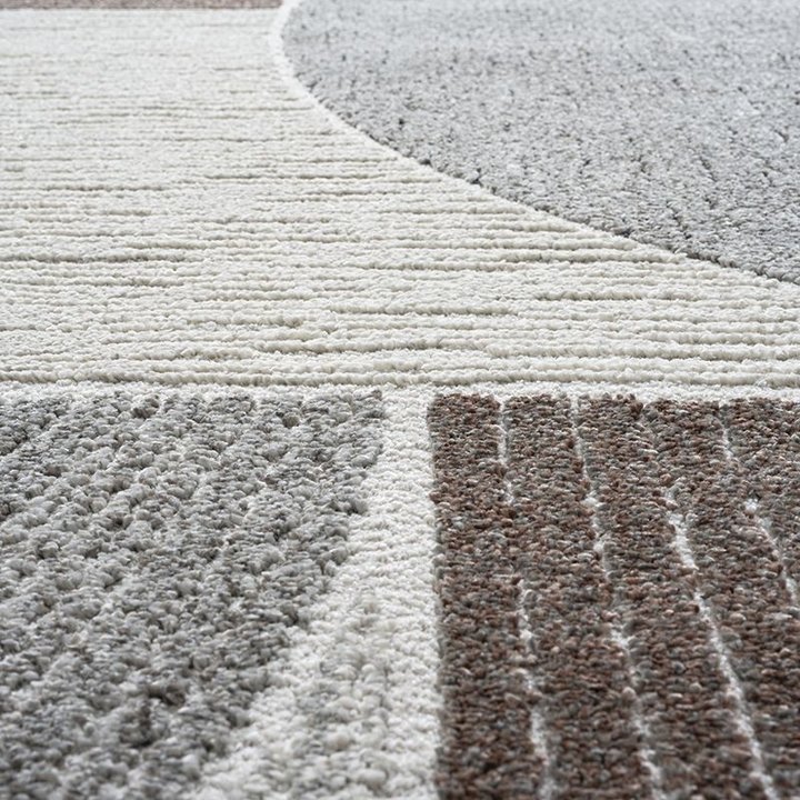 Rond modern vloerkleed - Verwood 6111 | Abstract