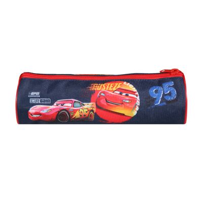 Trousse ronde Cars - 1 compartiment - rose - Bagtrotter