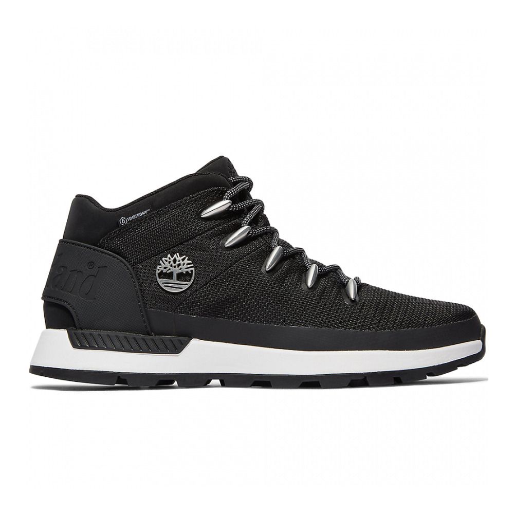 Timberland SPRINT TREKKER MID FABRIC WP - Chaussures randonné Homme jet black