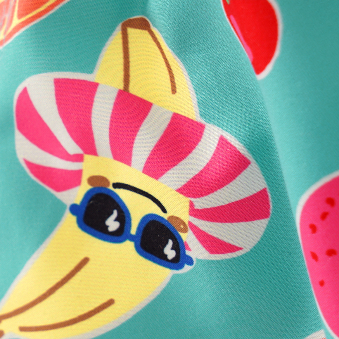 Famy Jungen Badeshorts mit Allover-Print helltürkis