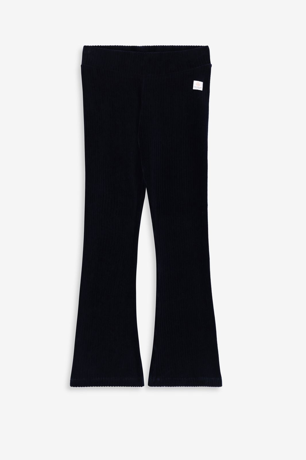 Donkerblauwe flared legging
