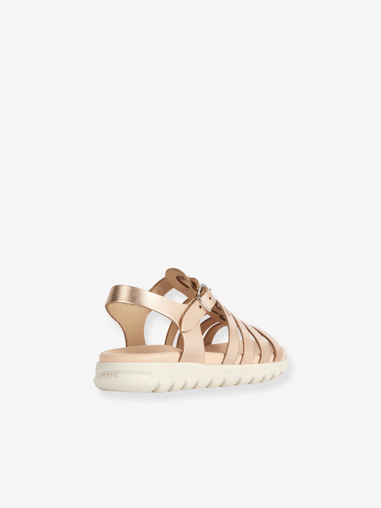 Sandálias infantis Geox® Soleima Girl, cor ferrugem