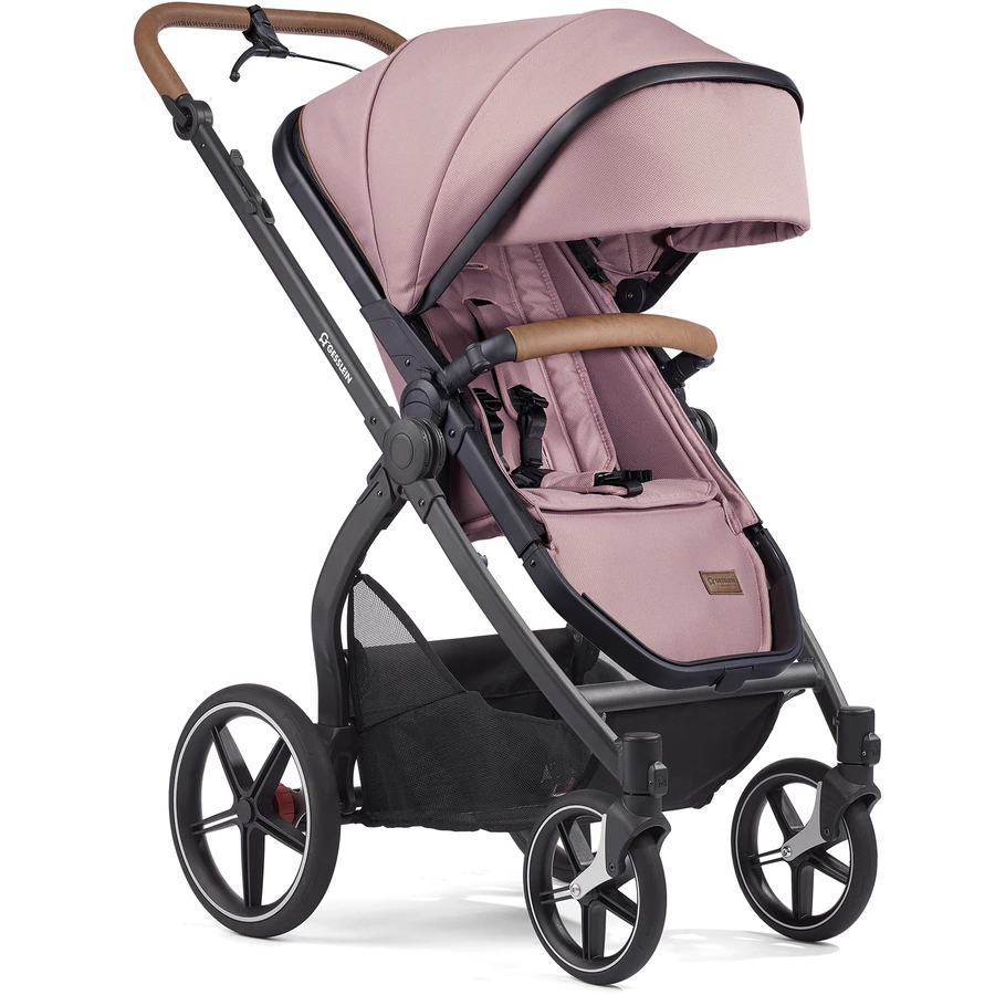 GESSLEIN Kombikinderwagen FX4 Life mit Handbremse, rose