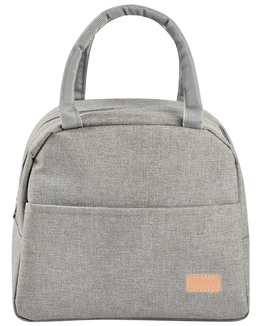 Kühltasche LUNCH (25x14,5x21,5) mit Tragegriffen in heather grey