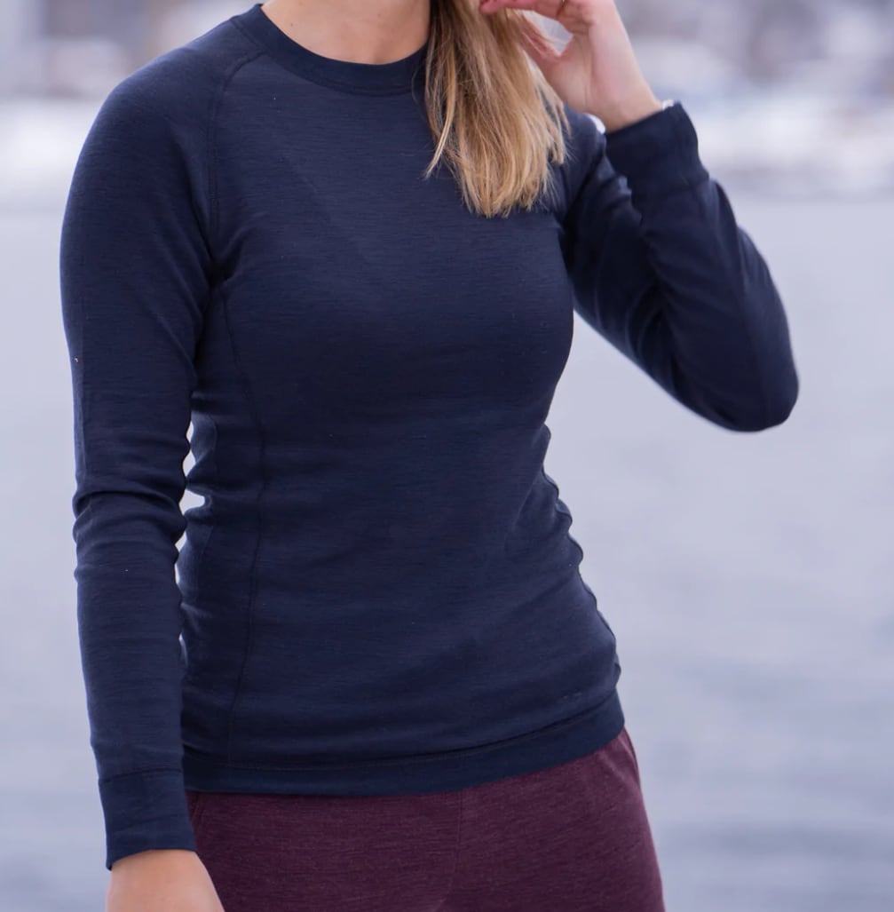 Tufte Bambull Crew Neck, Dame<br>Bestselger! Mykt, varmt og helt kløfritt!