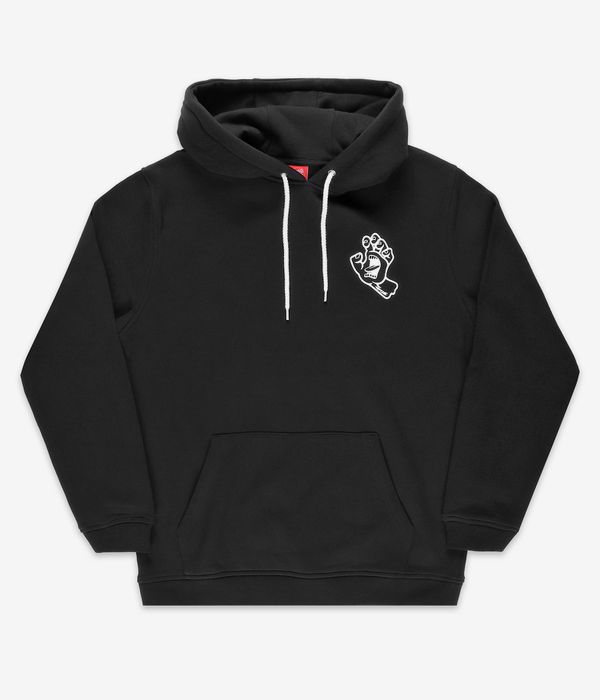 Santa Cruz Screaming Hand Fusion Hoodie (black)