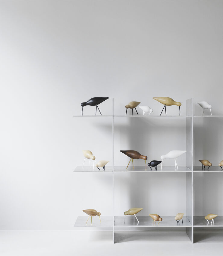 Normann Copenhagen Shorebird Stor sort Black/black