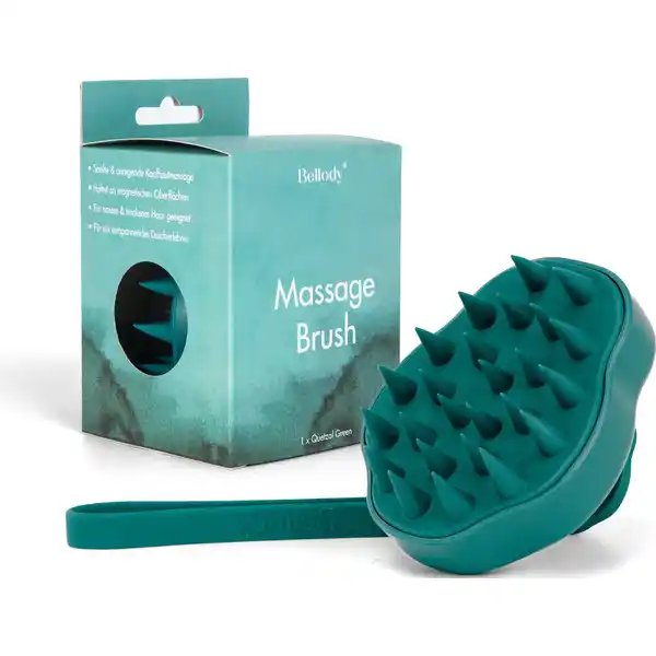 Kopfmassagebürste Quetzal Green