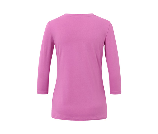 Shirt mit 3/4-Arm, rosa