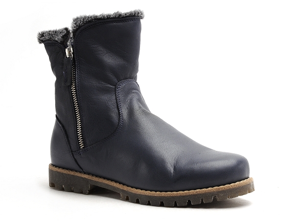 Andrea conti boots bottine plates femme 0346051 bleu