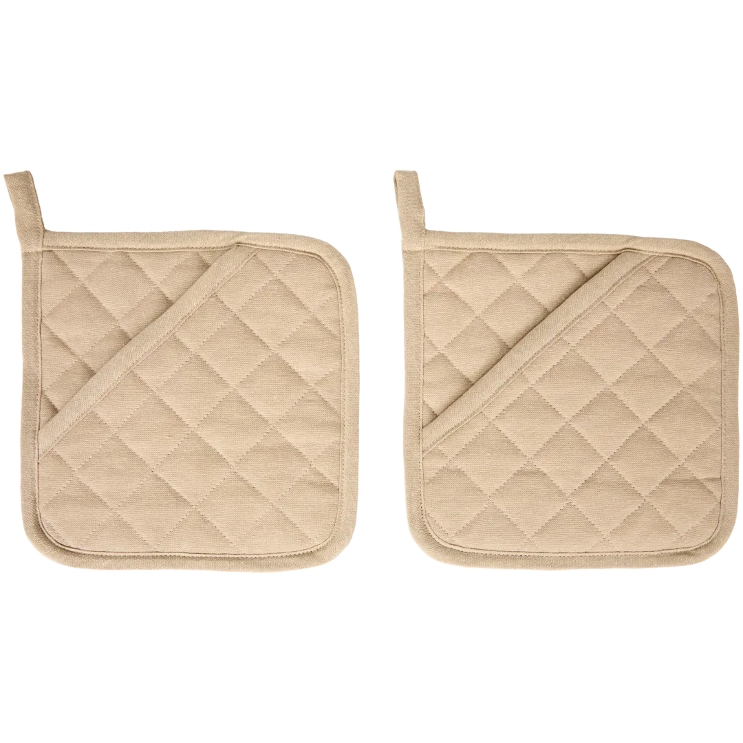 Pannenlappen 21 x 21 cm | 2 stuks | diverse varianten