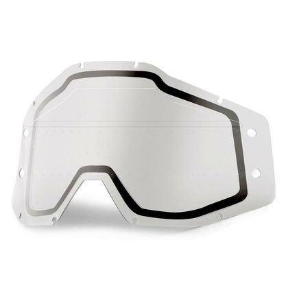 Ecran Masque 100% FORECAST RC1/AC1/ST1 DOUBLE SONIC BUMPS - Incolore