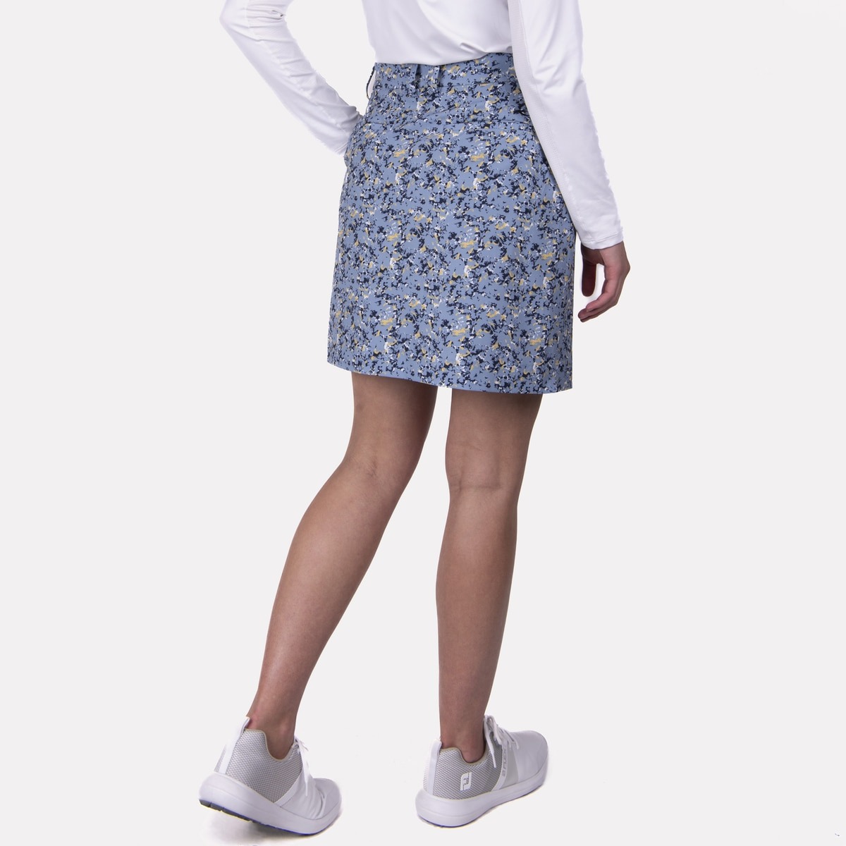 Ice Printed Skort Dame Santorini