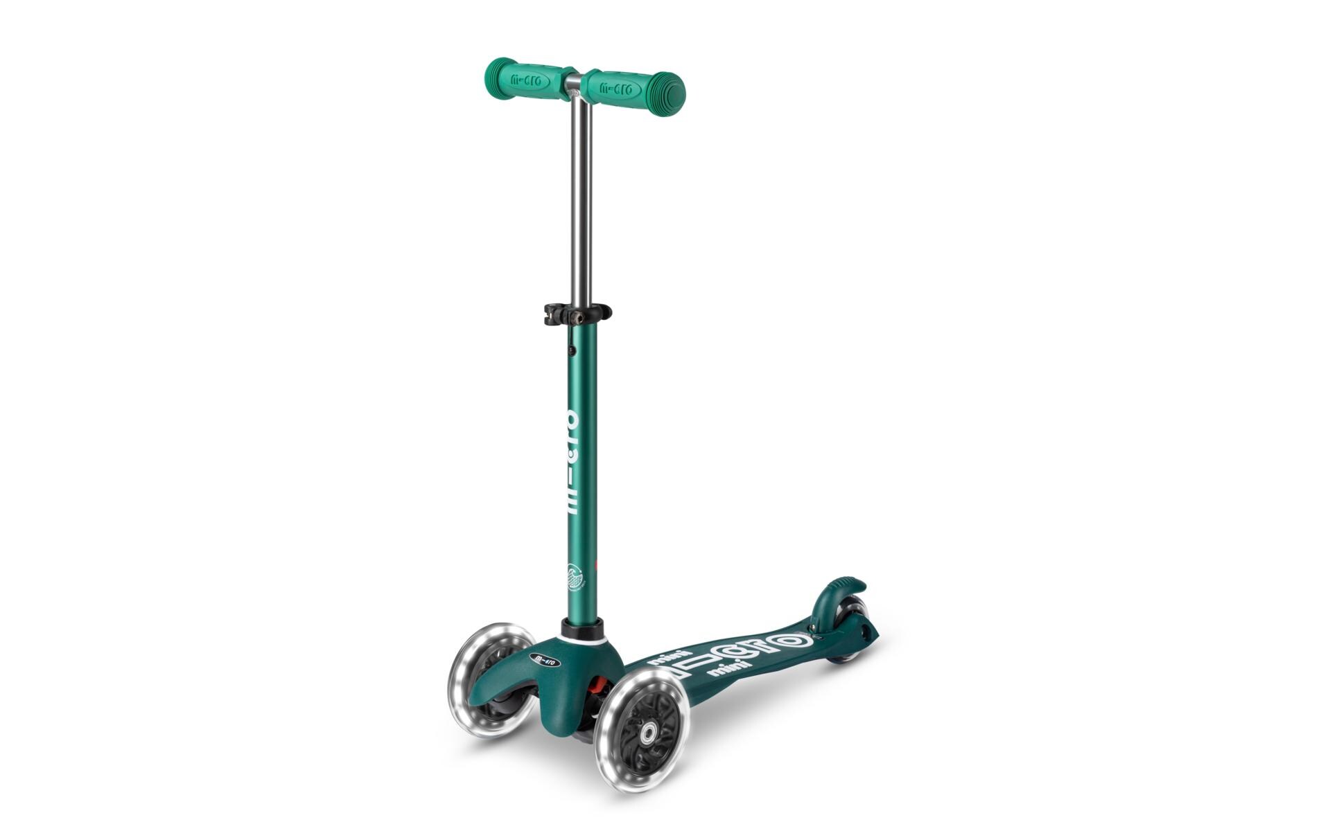 Kickboard Mini Micro Deluxe Eco GrünKids Scooter aus recycelten Fischernetzen