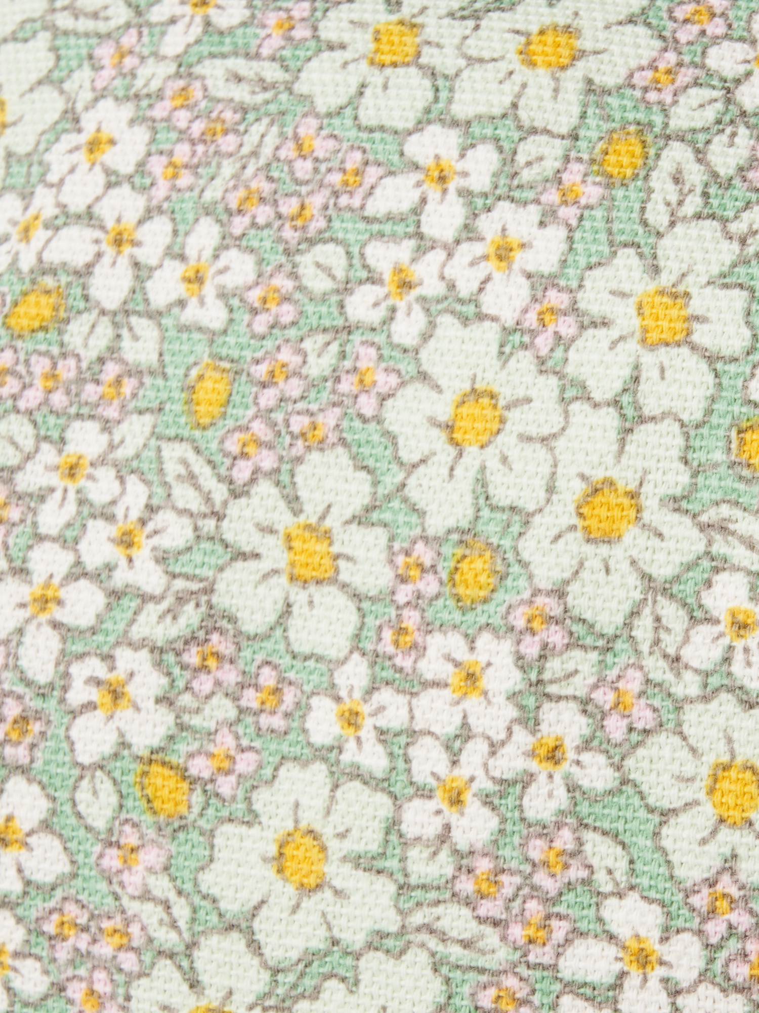 Kosmetikpung | Bomuld. 11 x 15 x 5,5 cm. | Milky Green