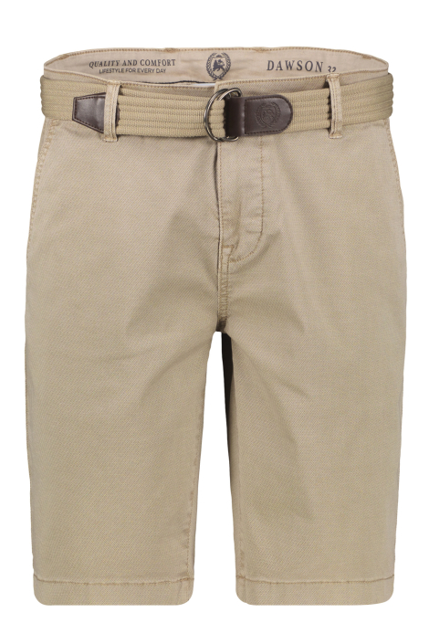 Lerros beige heren korte broek