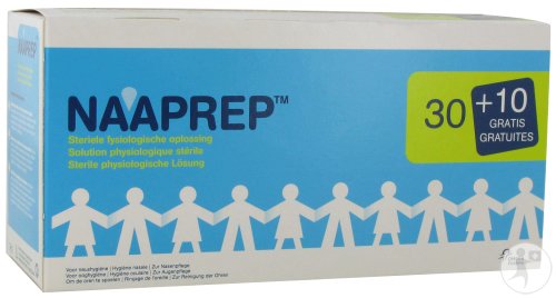 Naaprep Sérum Physiologique Promo 30x5ml + 10x5ml Gratis