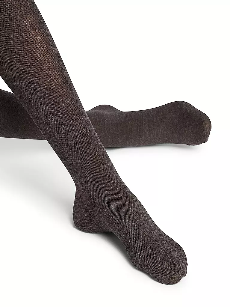 FALKE Strickstrumpfhose SOFTMERINO anthrazit  grau