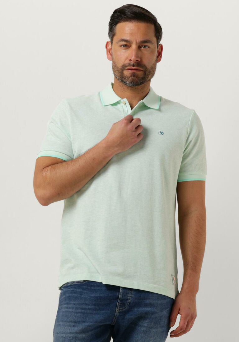 SCOTCH & SODA mint scotch & soda polo melange polo